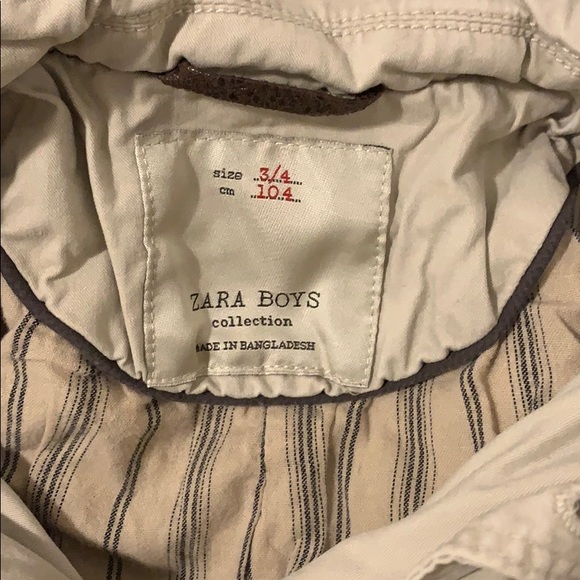ZARA boys trench coat - Picture 3 of 3